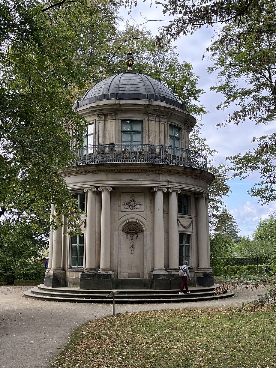 Der englische Pavillon im Schlosspark Pillnitz, Foto: Thomas Bürger